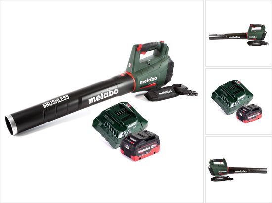 Metabo LB 18 LTX BL accubladblazer 18 V borstelloos + 1x accu 8.0 Ah + lader