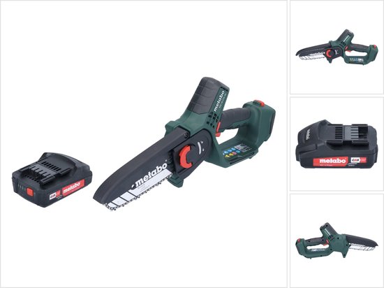 Metabo MS 18 LTX 15 accusnoeizaag 18 V 15 cm 5 m/s + 1x accu 2.0 Ah - zonder oplader van Merkloos	