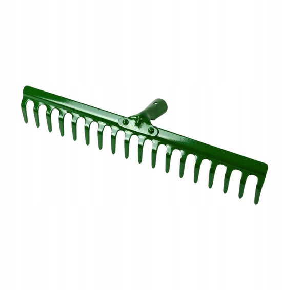 Metalen hark, 18 tanden, 48,5 cm breed - Nederlands product