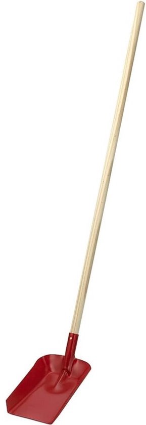 Metalen Randschep met Houten Steel (100 cm) - Kinderschep voor Zandbak, Strand en Tuin