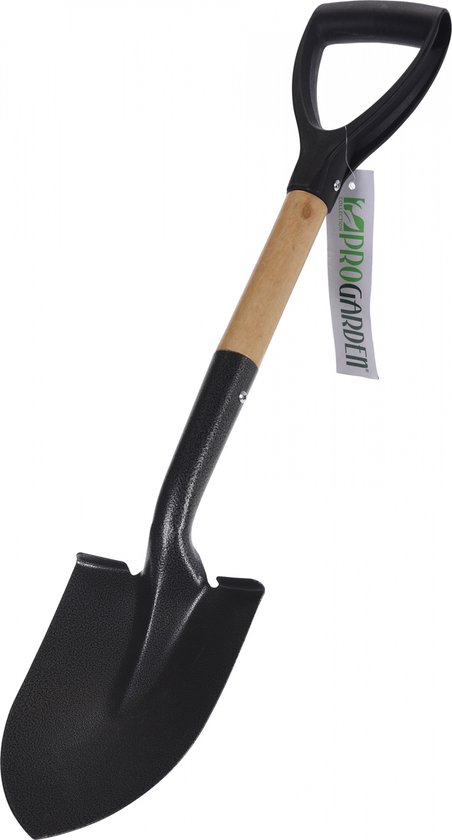 Metalen Schep met Houten Steel, 68 cm van Kinzo