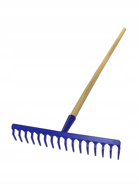 Metalen Tuingrijper 16 Tanden - 132 cm Lengte