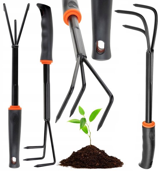 Metalen Tuinklauw - Bodemwoeler en Cultivator