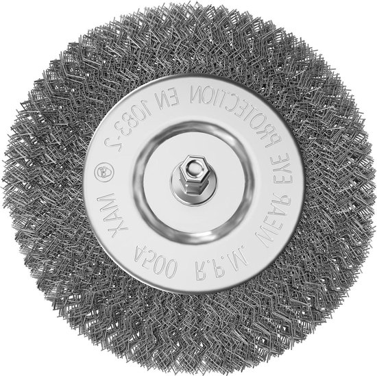 Metalen voegenborstel voor universele borstel Parkside PUB 500 A1 - LIDL IAN 308713 met lang handvat Onkruidborstel van Merkloos	