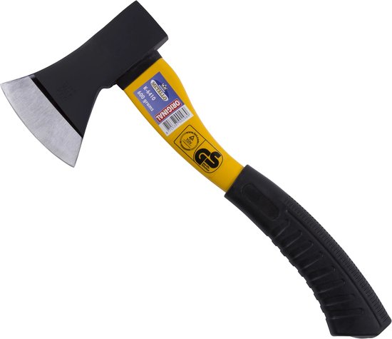Metallo Bijl - Glasfiber Steel - 360 mm - 600 g - Ideaal voor Kleine Stammen