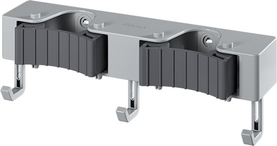 Metaltex - Hang-Up 2 - Ophangsysteem Bezem - Bezemhouder - Wandhouder - Hark - Inclusief Haken - Uitbreidbaar