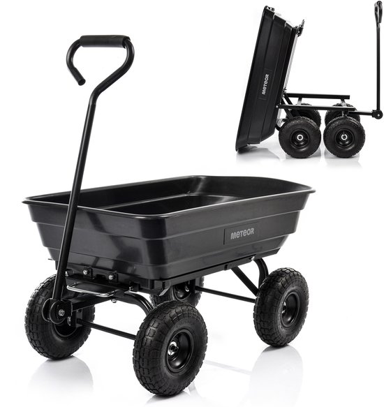 Meteor TC-250 - Afvalwagen - zwart van Merkloos	