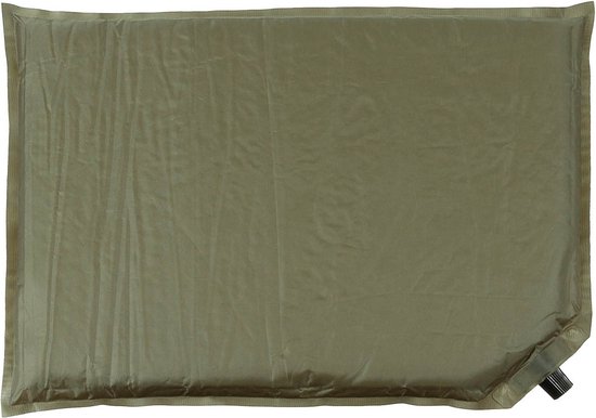 MFH Fox Outdoor - Isolerend kussen - Zelfopblaasbaar - Legergroen - ca. 40 x 30 x 3 cm (L x B x H) van MFH