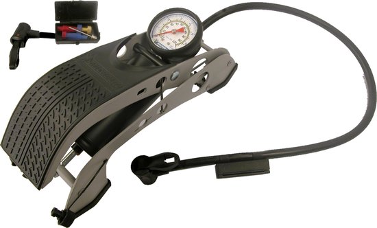 Michelin Voetpomp met Manometer - 7 bar van Michelin