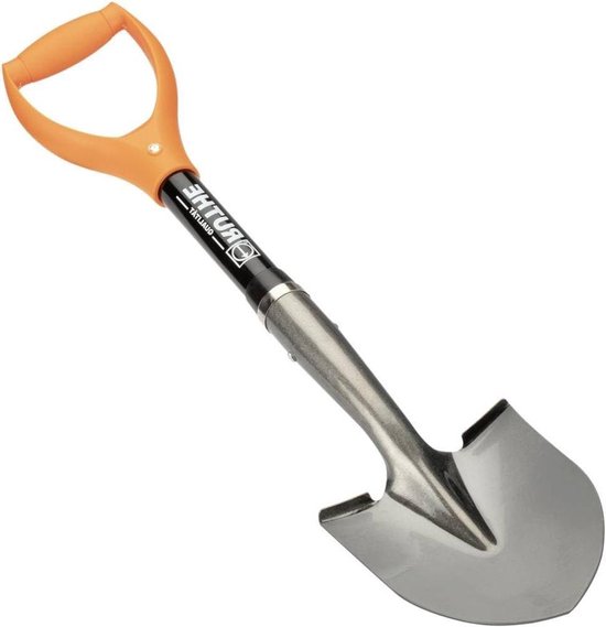 Micro Schep - Tuinschep Kleine Schep - Tuinieren Werkzaamheden - Ergonomische Handgreep - 700 mm - Grijs