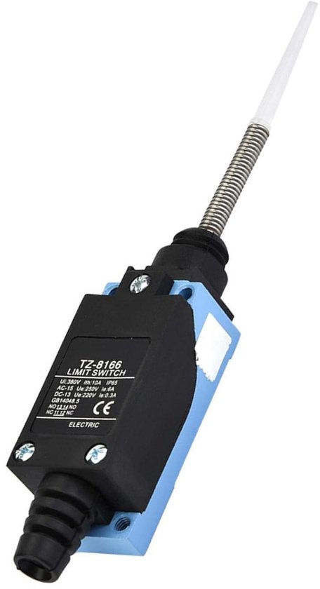 Micro Switch, Double-Loop Type Limit Switch Micro Switch Momentary Limit Switch Waterproof Car Reset Limit Switch Snap 1Pc(BM-8166) van Merkloos	