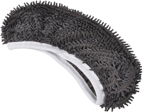 Microvezel Chenille Overtrek - Effectieve Vloerreiniging - 1 stuk - Antracietgrijs - 23 x 11,5 cm van Merkloos	