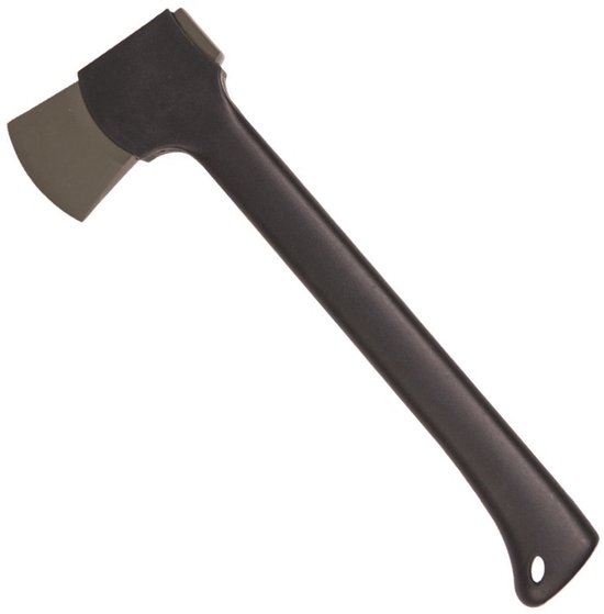 Mil-tec 355 Plus outdoor bijl medium zwart van Merkloos	