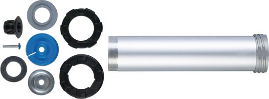 Milwaukee 4932352844 310 ml aluminium worstenbuisvat. Accepteert standaard 310 ml worststijl materiaalverpakkingen en 380 ml patronen. Vereist zuigerstang 49520660 CGun 400 ml alum P1M van Merkloos	