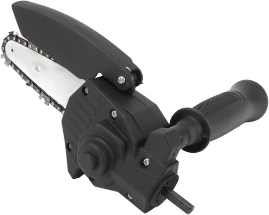 Mini Chainsaw Cordless, Small Electric Saw, Electric Hacksaw, Hand Drill to Chainsaw Converter Portable Mini Electric Saw Adapter Set with Handle and Chain