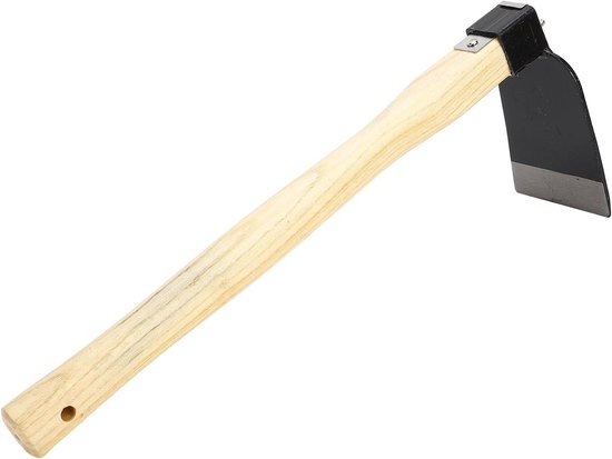 Mini Handschoffel - Tuin Schoffel - Onkruid Wieden - Ergonomisch Handvat - 38 x 10.4 cm - Houtkleurig