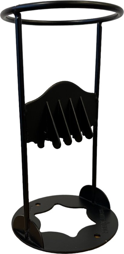 Mini houtklover voor het splijten van kleine takjes. Slechts 19cm. Leuk cadeau voor op de schout of bij de houtkachel. Met schroefgaten voor gebruik. van MINI