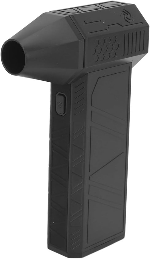 Mini Jet Blower - Handventilator Turbo - Buitenactiviteiten - Borstelloze Motor - 18 x 13 x 5 cm - Zwart