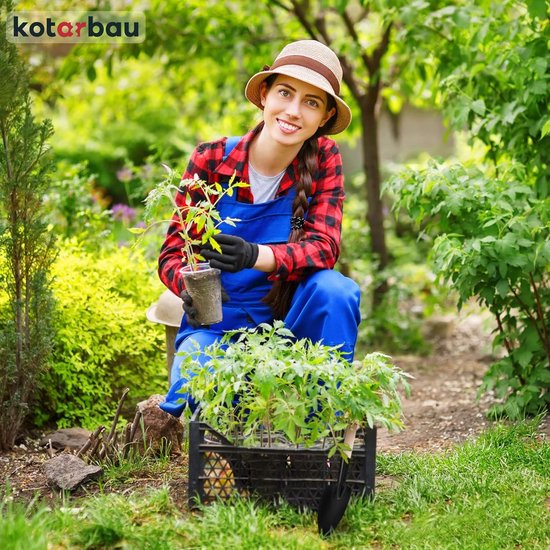 Mini-schep 128 mm groen – voor kleine planten en bloembladen – tuinschep voor verplanten in de tuin van MINI