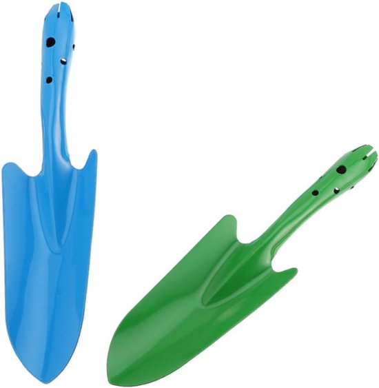 Mini Schepjes - Tuinieren Kinderen - Planten Verpotten - Stevig IJzer - 27 cm - Willekeurig
