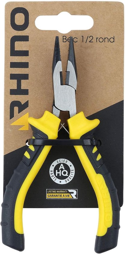 Mini-snaveltang 115 mm - Hoogwaardig staal - Universeel inzetbaar - Ergonomisch ontwerp - Levenslange garantie - Verkrijgbaar in meerdere maten van Merkloos	