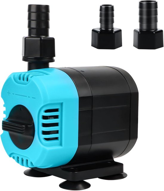 Mini-waterpomp 15W 1200L/H, ultrastille aquariumpomp met hoge slag, Mini dompelbaar, waterpomp dompelpomp transportpomp aquariumpomp fonteinpomp voor aquarium vijver tuin van Merkloos	
