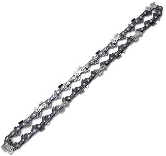 MiniKettingzaagketting－15 cm－1 Stuk Vervangingsketting Staal Zwart Slijtvast Eenvoudig te Installeren Voor Elektrische Mini Kettingzaag van Merkloos	