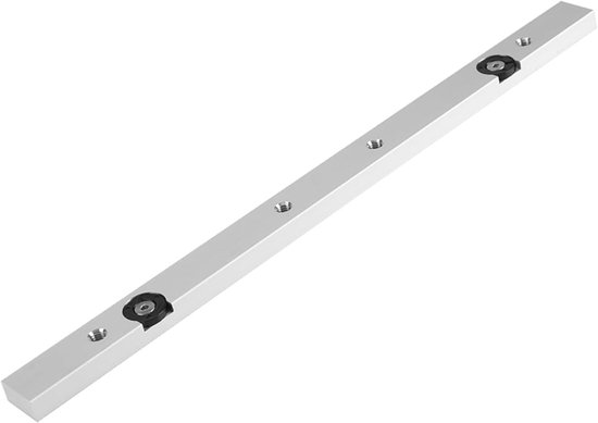 Mitre Bar – Aluminium Mitre Bar – Sliding Table Saw Gauge Rod – Houtbewerkingsgereedschap – Duurzaam in Gebruik – 300 Sliders van Merkloos	