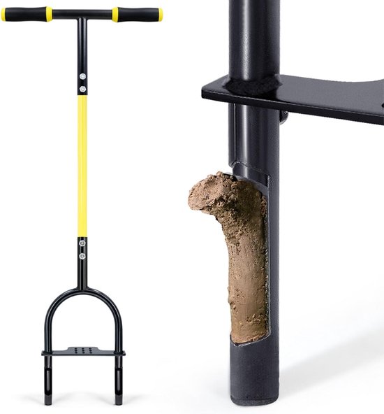 MKSS® Prikrol - Gazonbeluchter - Gras Beluchten - Gazon Beluchter - Zwart van Merkloos	