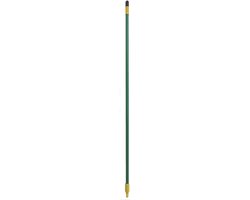 MM Eurotool Metalen bezemsteel groen 150 cm voor bezems en vloertrekkers van MM Eurotool