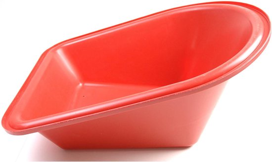 MM Eurotool Rode kunststof bak voor kinderkruiwagen - 51x36x23 cm van Merkloos	