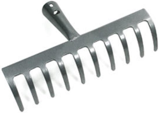 MM Eurotool Tuinhark 10 Tanden 23.5 cm Zonder Steel van MM Eurotool