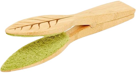 Mmgoqqt 1 Stuk - Bladreiniger Plantenreiniger Bladreinigerborstel - Hout van Merkloos	