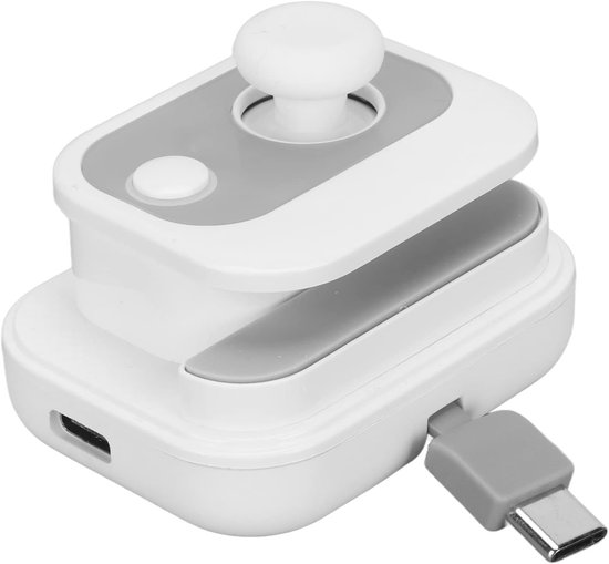 Mobile Game Controller Joystick for Android Phone, Bluetooth 5.2 Type C Smartphone Gaming Gamepad, Game Control Screen Joypad Game Controller for Android for IOS for Hongmeng OS (White) van Merkloos	