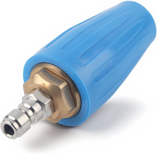 Mondstuk 1/4 inch turbo nozzle roterend turbo-mondstuk 4 rotabuse 0 GPM hogedrukreiniger 3600 PSI turbo-mondstuk met roterende sproeikop krachtige 1/4 Munstycken