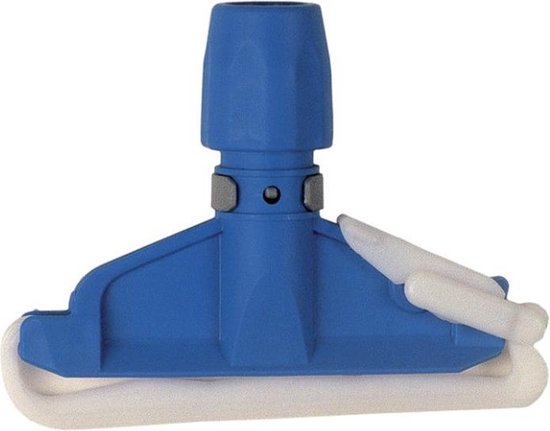 Mopklem voor dweilmop kunststof zwaar model blauw