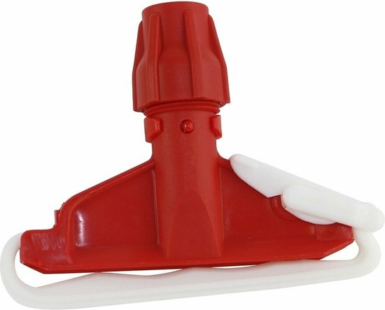 Mopklem voor dweilmop kunststof zwaar model rood van Vikan