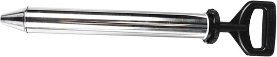 Mortelvoegpistool - Kitpistool Voegenvuller - Tegels voegen - Verdikt roestvrij staal - 67 x 13 x 9 cm - Zilver