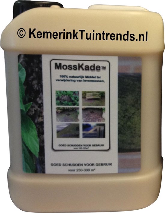 MossKade 5 Liter van Merkloos	