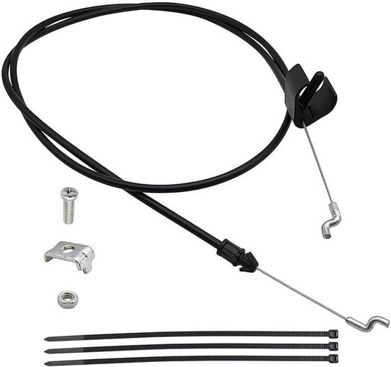 Motor Stop Kabel - Grasmaaier Kabel - Grasmaaier Onderhoud - Z-Bend Design - 22 Inch - Zwart