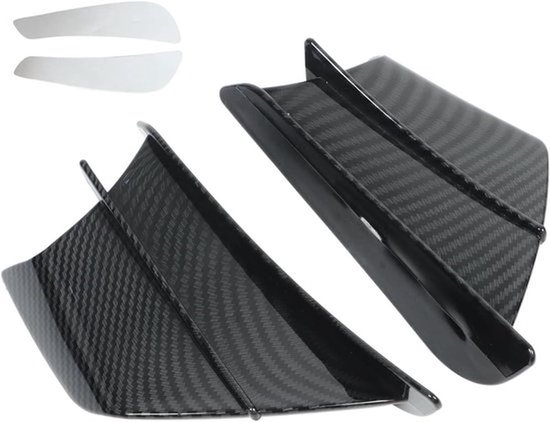 Motor Winglets Motor Winglets Aerodynamische Wing Kit Spoiler Motor Wing Spoiler ABS Universeel 1 paar, #711