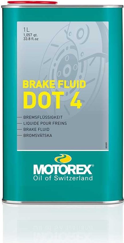 Motorex Brake Fluid Dot 4-1 Liter van MOTOREX