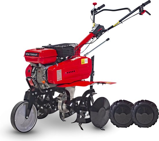 Motorfrees 7 pk 75 cm riemaandrijving + wielenset MW Tools MFR750 van MW Tools