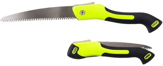 MOZY® - Inklapbare Takkenzaag - Groen - 18 cm Zaagblad - Antislip - Tuin Handzaag - Inklapbaar - Opvouwbaar - Snoeizaag - Boomzaag - Houtzaag - Handzaag - Tuinieren - Survival Gereedschap van MOZY