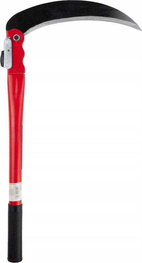 MOZY - Zeis - Handsikkel - Snoeimes - Sikkel - 41 cm - Ergonomisch - Rubberen Handvat - Inklapbaar - Handsikkel - Sikkel - Bodembewerker - Handzeis - Grassikkel - Visplek vrijmaken - Brandnetels verwijderen - Berenklauw verwijderaar
