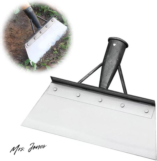 Mrs. Jones Tuinschep onkruidverwijderaar schep - tuin onkruidschraper - outdoor tuinreinigingsschep - multifunctionele tuinschep voor gazononderhoud buiten . van Merkloos	