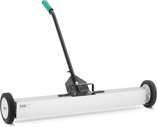 MSW magnetische bezem - 73 - 100 cm telescoopsteel - 90 cm - ferrietmagneet van MSW.