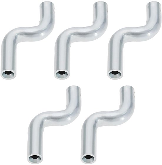 MTTproducts- Kabel Eindkap 5 Stuks - Universele Gaskabel - Stalen Eindkappen - Duurzaam - Geschikt voor Grasmaaier - Lengte 24 mm