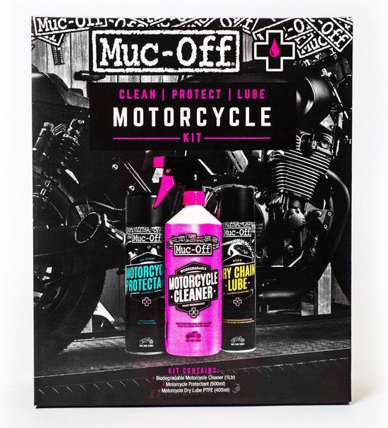 Muc-Off Clean, Protect And Lube Kit van Merkloos	