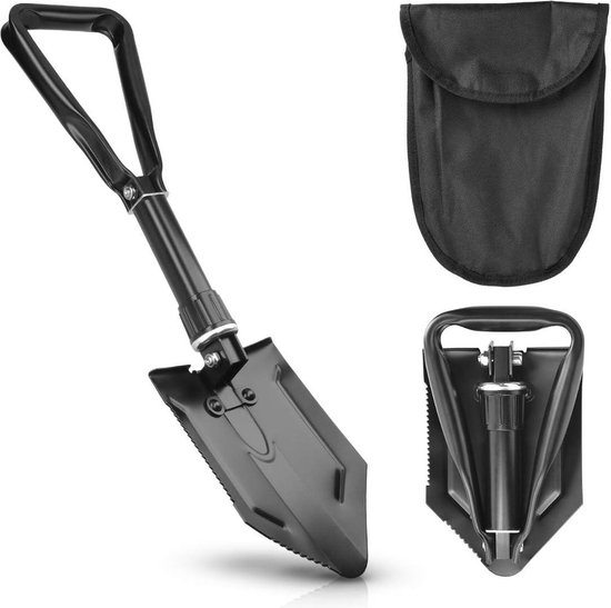 Multifunctionele Compacte Vouwbare Pioniersschep - Vouwschop voor Kamperen en Wandelen Shoval van deister